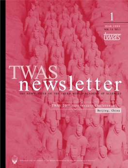 TWAS Newsletter Vol. 16 No. 1