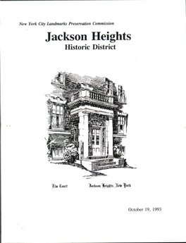 Jackson Heights Historic District