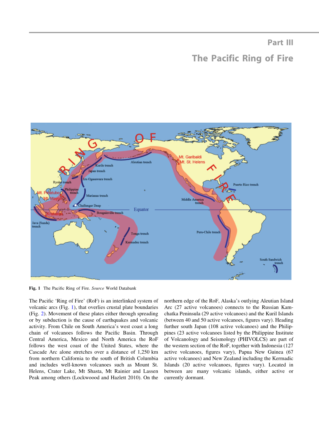 The Pacific Ring of Fire