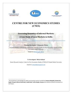 A Case Study of Local Markets in Delhi
