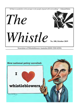 The Whistle, October 2019