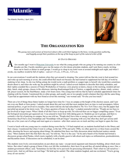 The Organization Kid