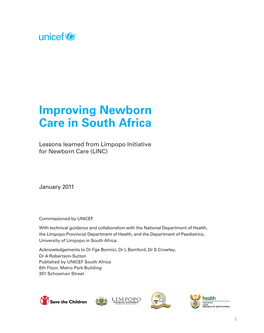 Improving Newborn Care in South Africa