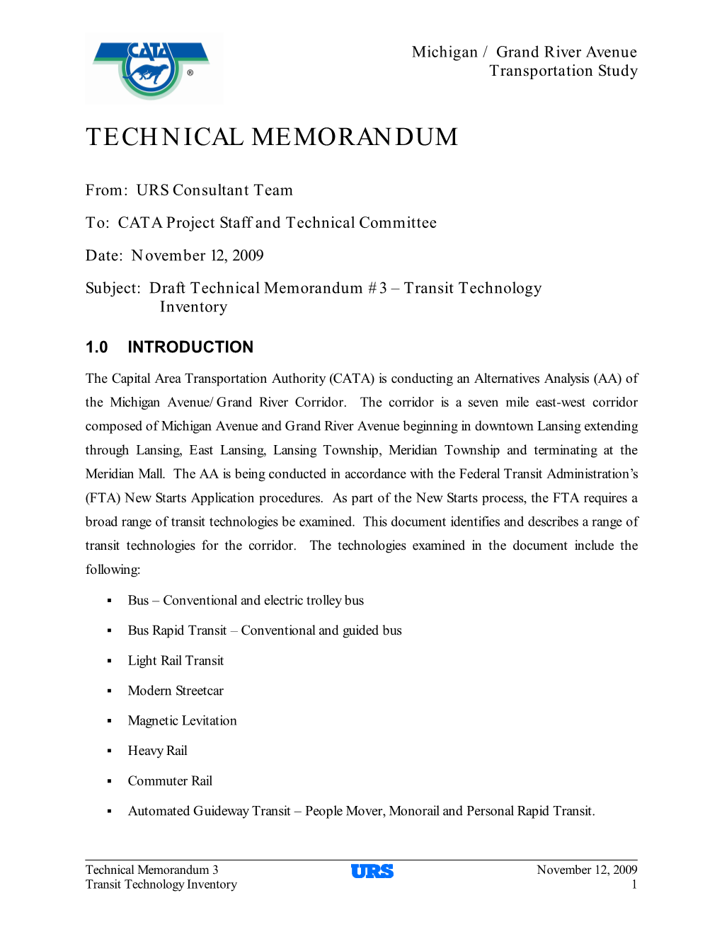 Technical Memorandum