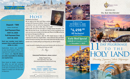 Holy Land! Please Consider Departing: Coming on This “Journey of a Lifetime”