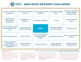 2021 Book Reading Challenge