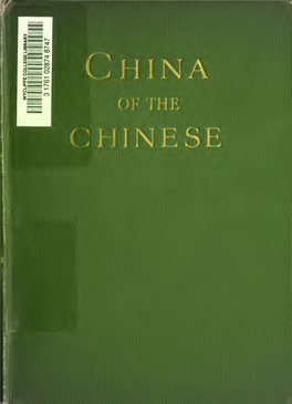 China of the Chinese UNIFORM with THIS VOLUME