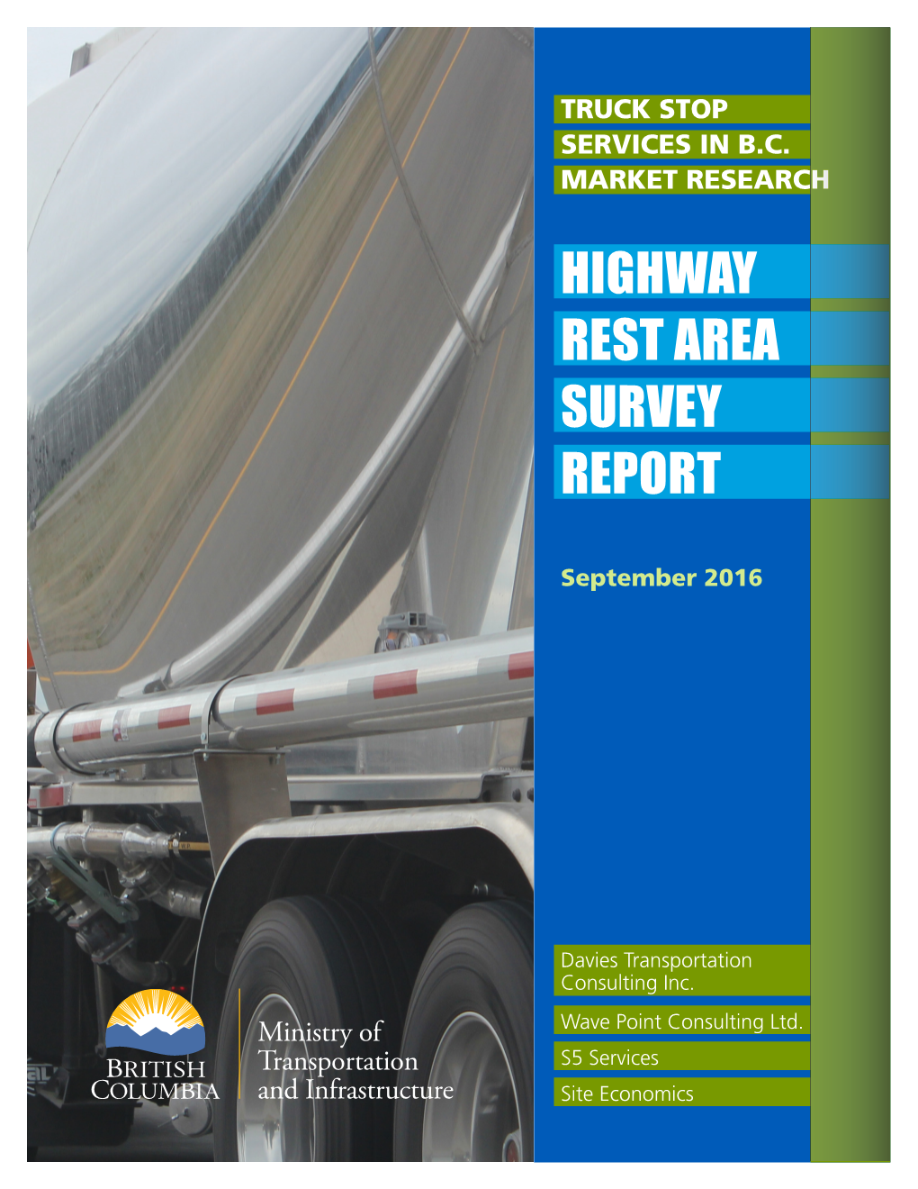 Highway Rest Area Survey Report