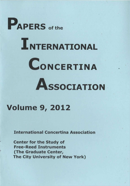PICA Volume 9 2012