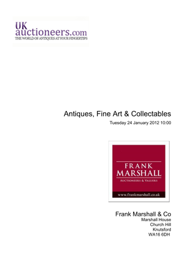 Antiques, Fine Art & Collectables