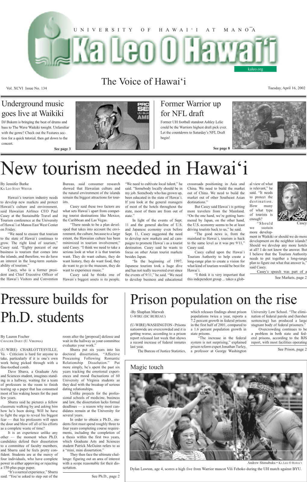 New Tourism Needed in Hawai'i