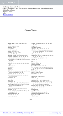 General Index