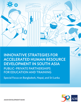 Public–Private Partnerships for Education and Training: Special