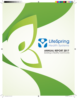 ANNUAL REPORT 2017 Building a Healthy Community