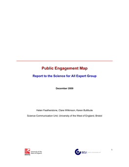 Public Engagement Map