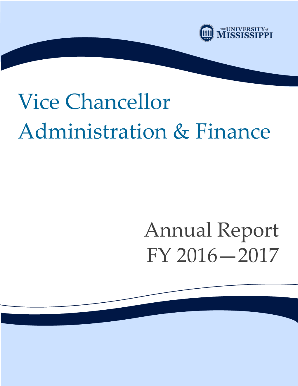 Vice Chancellor Administration & Finance