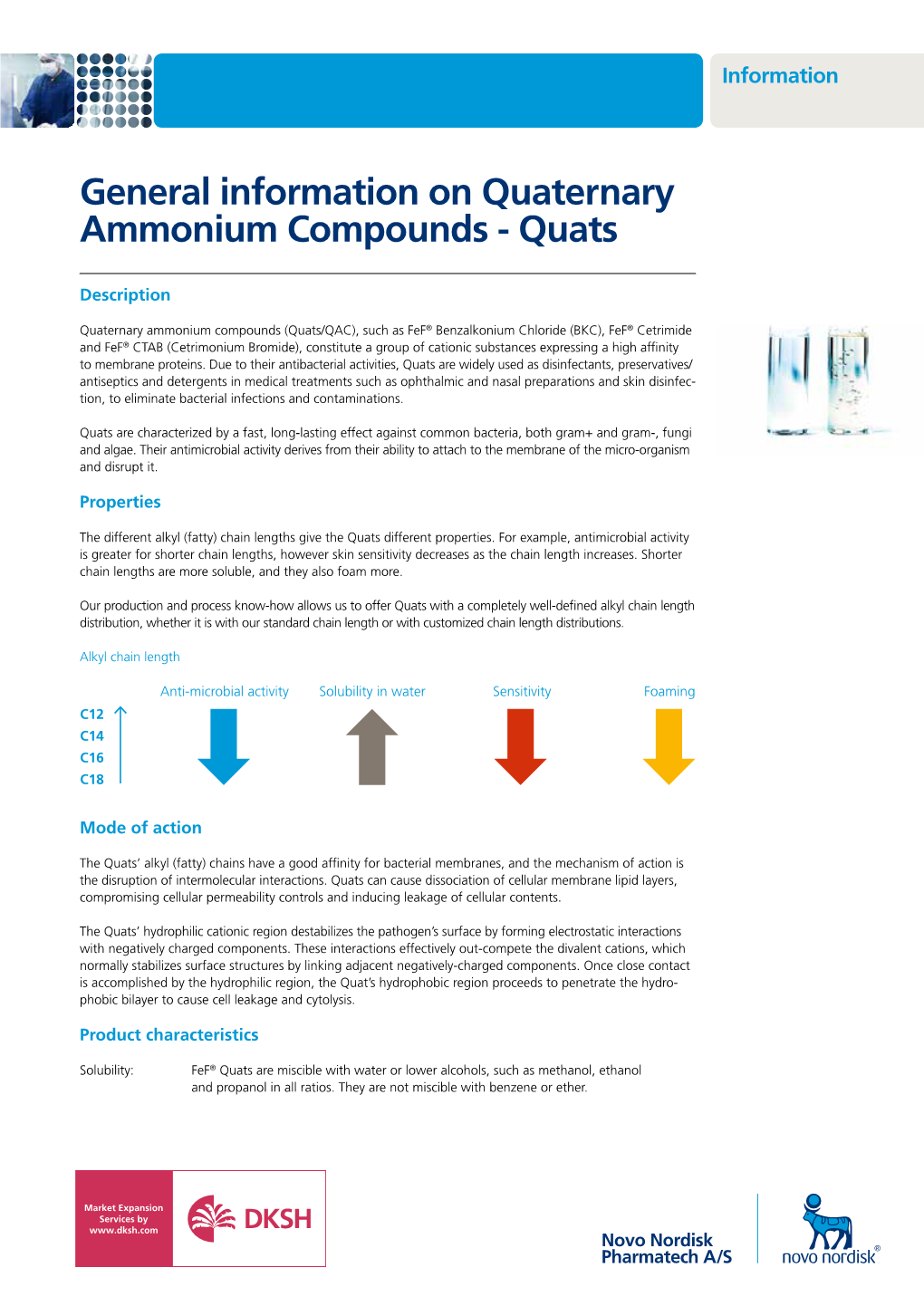 General Information on Quaternary Ammonium Compounds - Quats