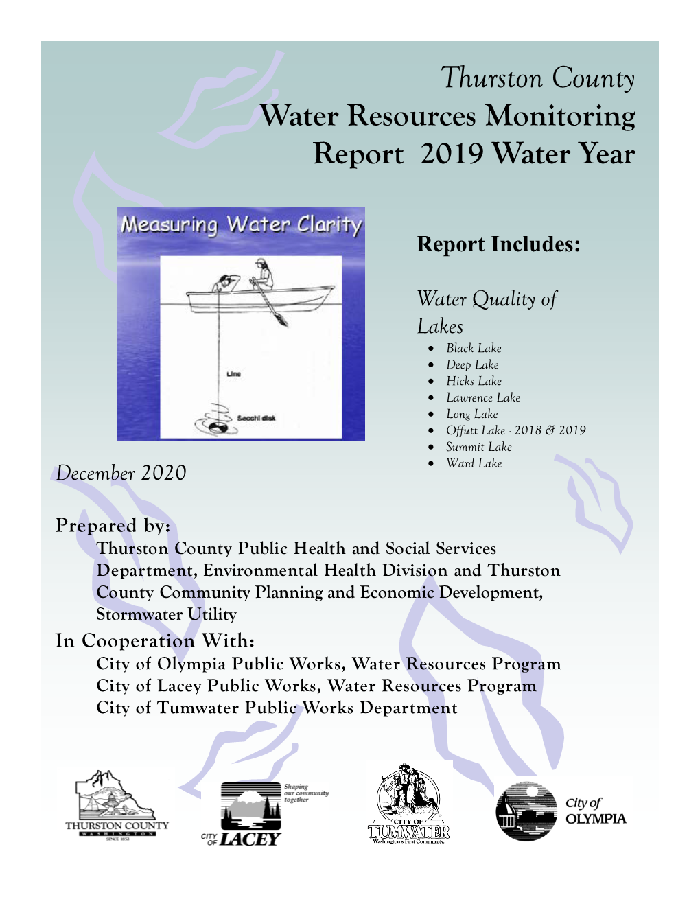 Report Includes: Water Quality of Lakes