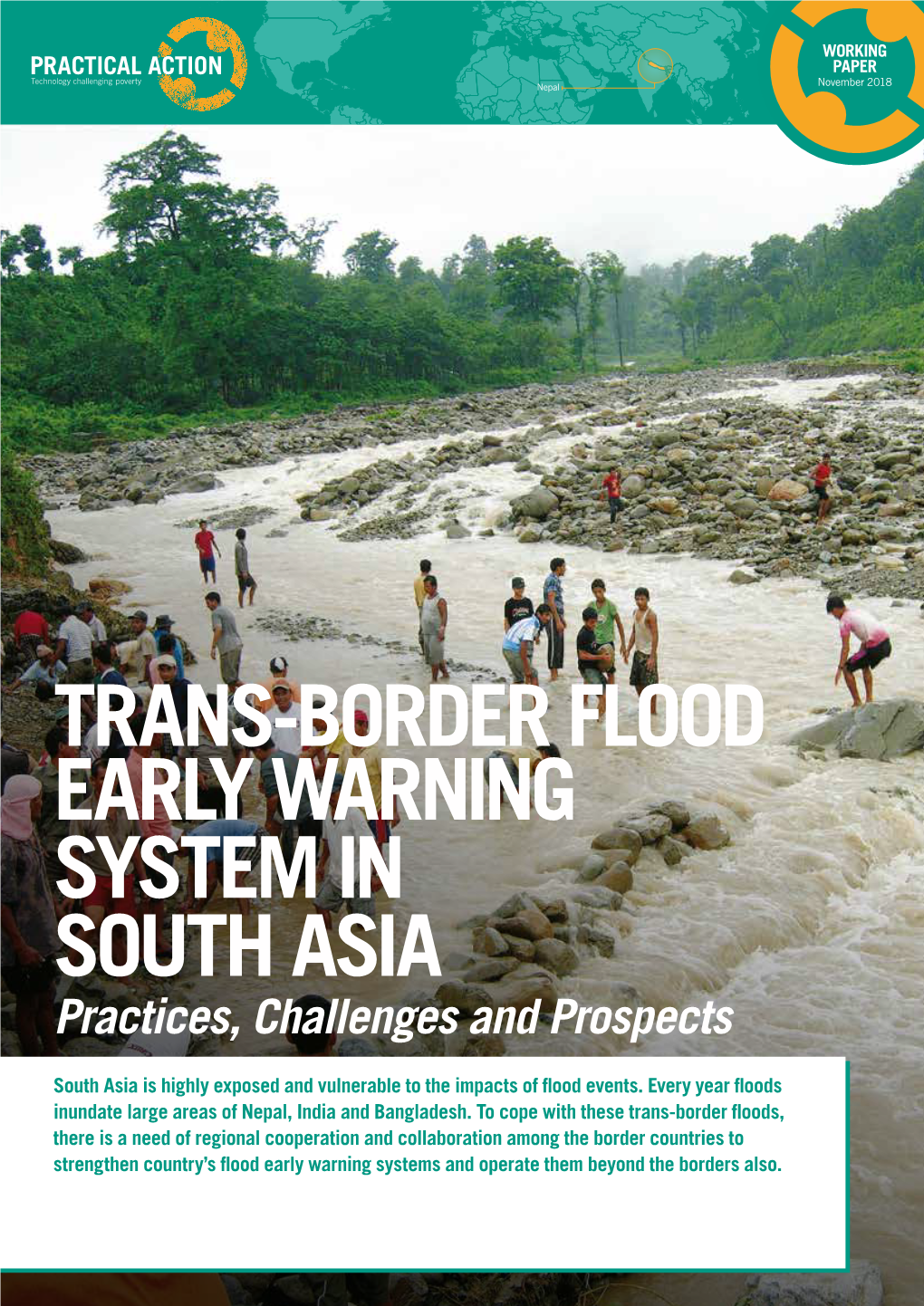 TRANS-BORDER FLOOD EARLY WARNING SYSTEM in SOUTH ASIA Practices, Challenges and Prospects