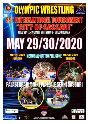25° International Tournament City of Sassari (FSFWGR) Juniors