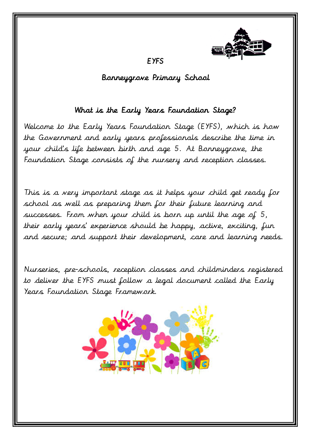 What Is the Early Years Foundation Stage?