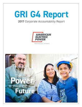 AEP's 2017 GRI Report