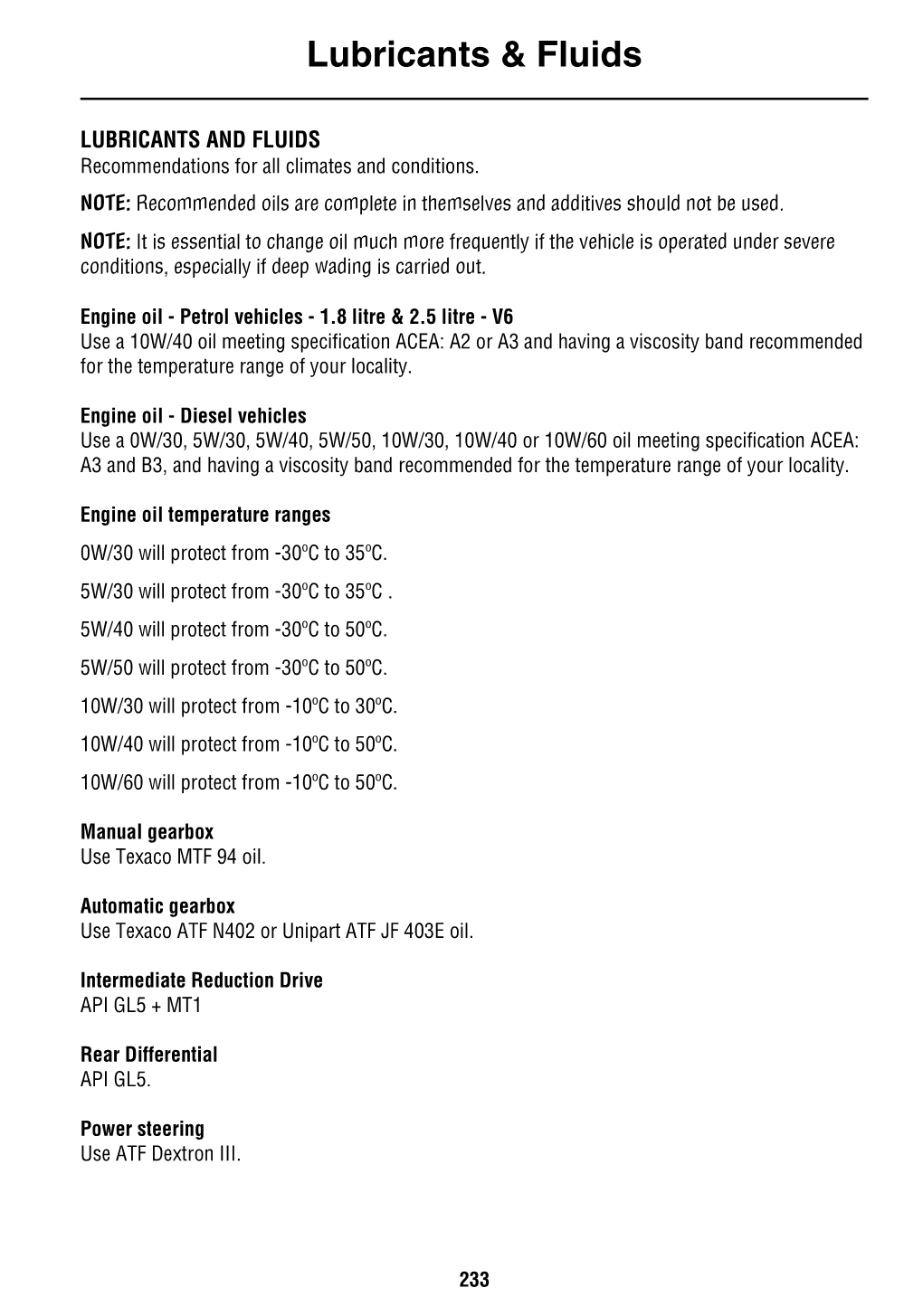 Freelander 04MY Owner's Handbook