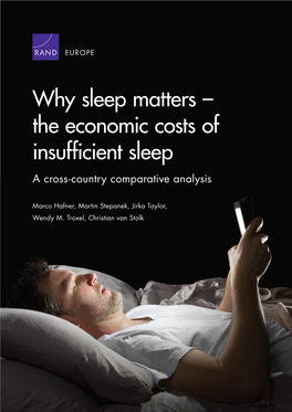 The Economic Costs of Insufficient Sleep