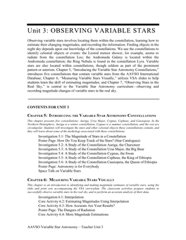 Observing Variable Stars