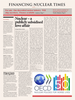 NUCLEAR TIMES EUROPE Tuesday June 7 2011