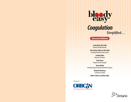 Coagulation and Clot Breakdown