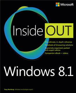 Sample Chapters from Windows 8.1 Inside
