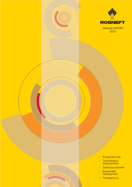 Rosneft Annual Report 2007
