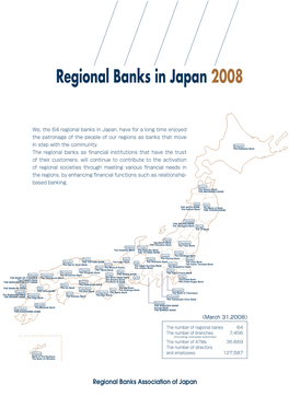 Regional Banks in Japan 2008