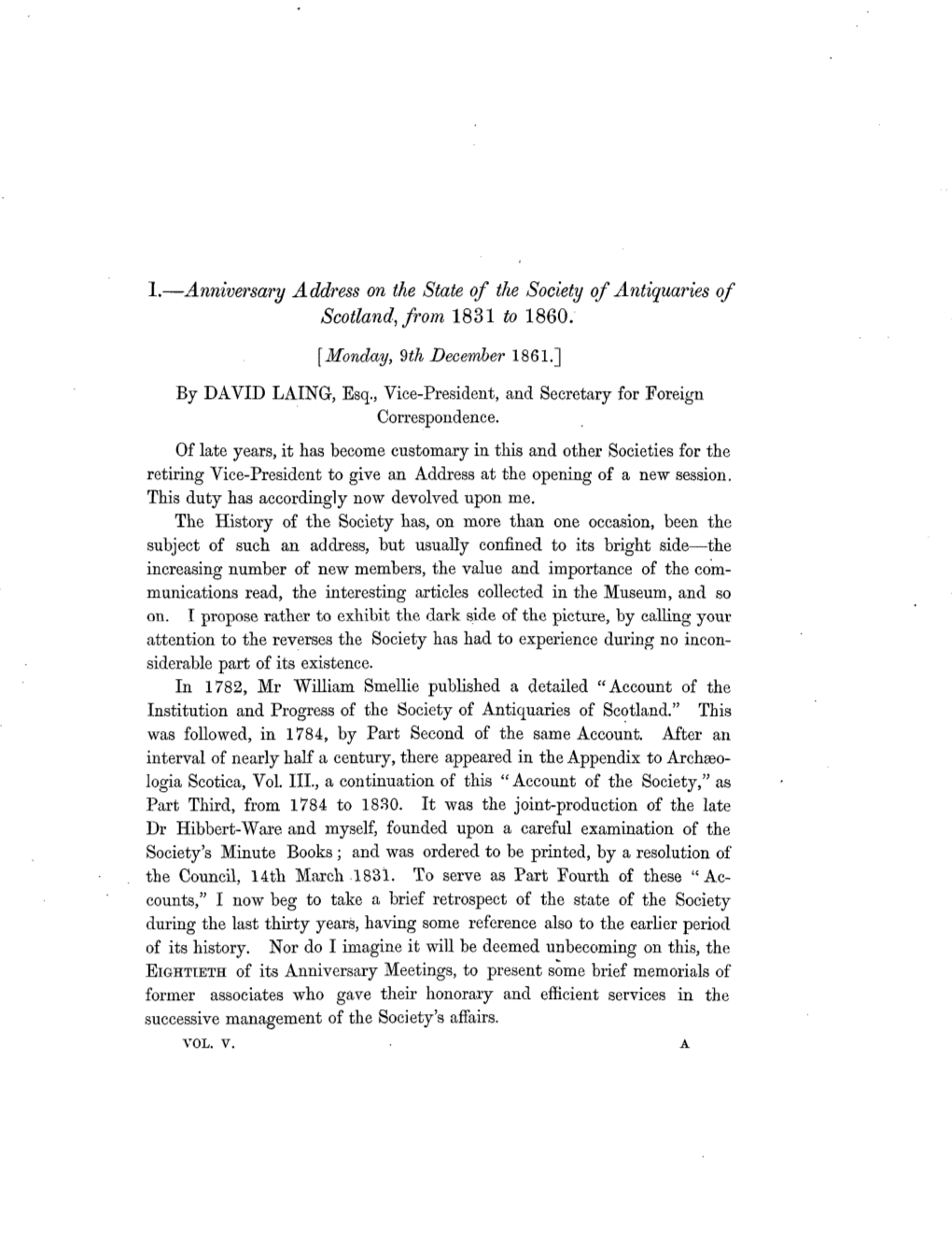 Scotland, from 1831 to 1860