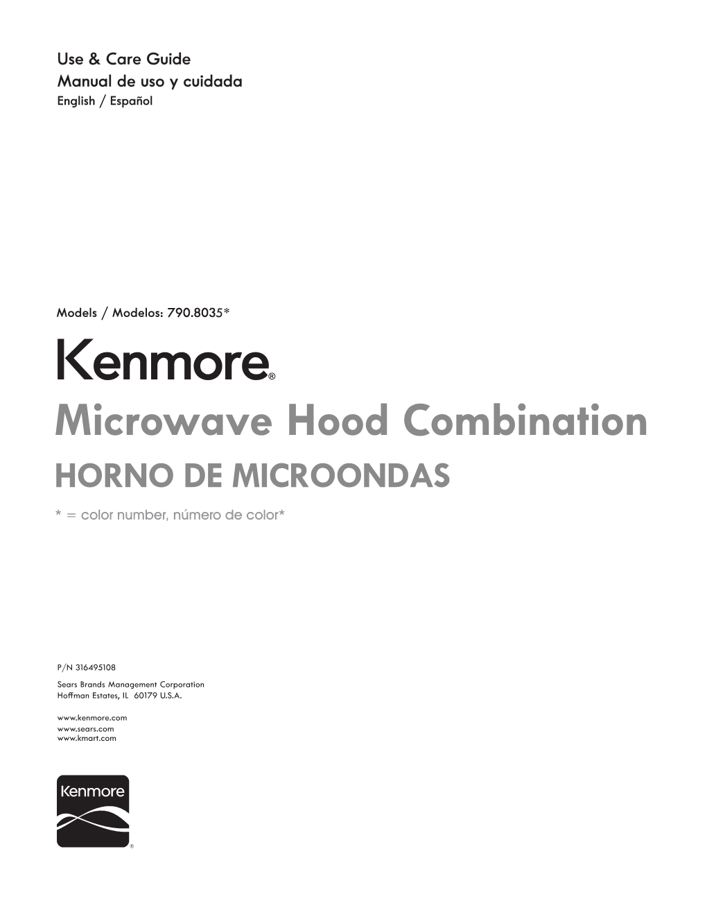 Kenmore® Microwave Hood Combination HORNO DE MICROONDAS