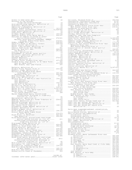INDEX Page Page Access to USGS