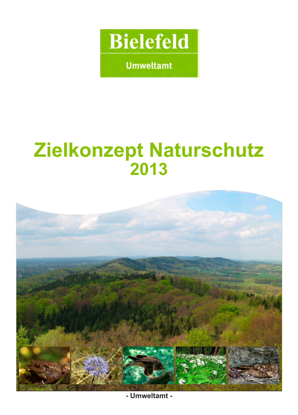 Zielkonzept Naturschutz 2013