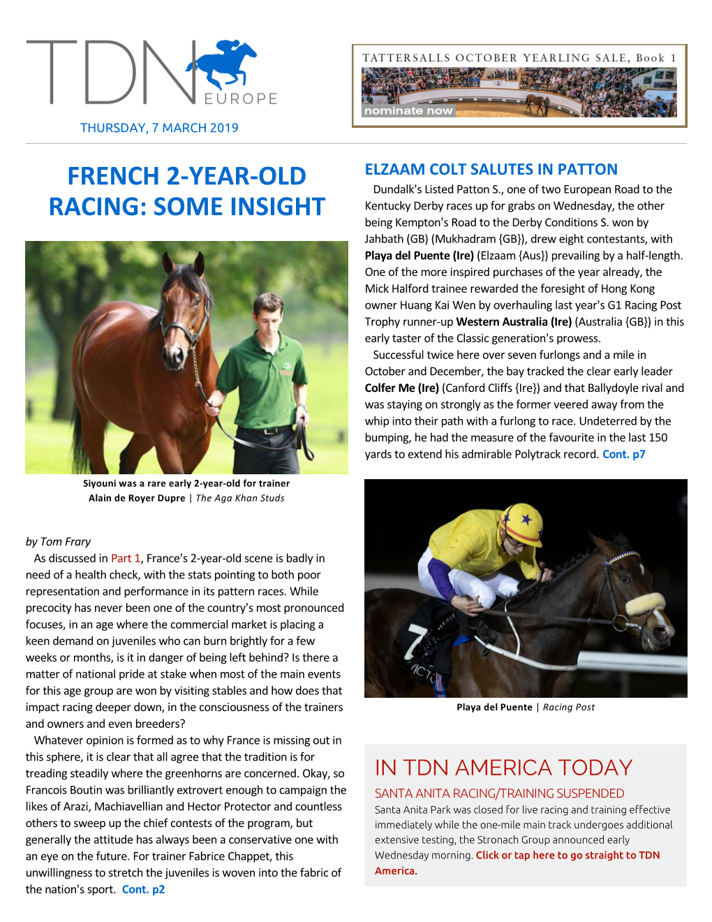 French 2-Year-Old Racing
