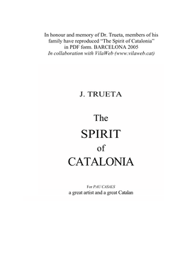 Spirit Catalonia
