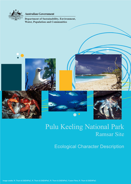 Pulu Keeling National Park Ramsar Site Ecological Character Description