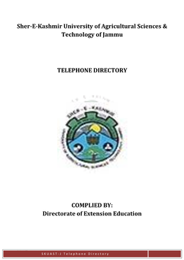 Download Telephone Directory