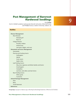 Pest Management of Bareroot Hardwood Seedlings S.A