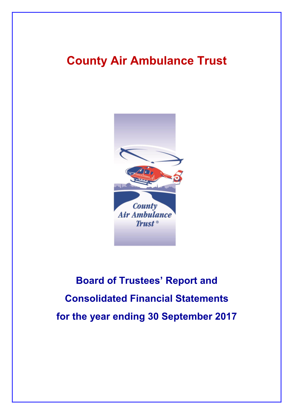 County Air Ambulance Trust