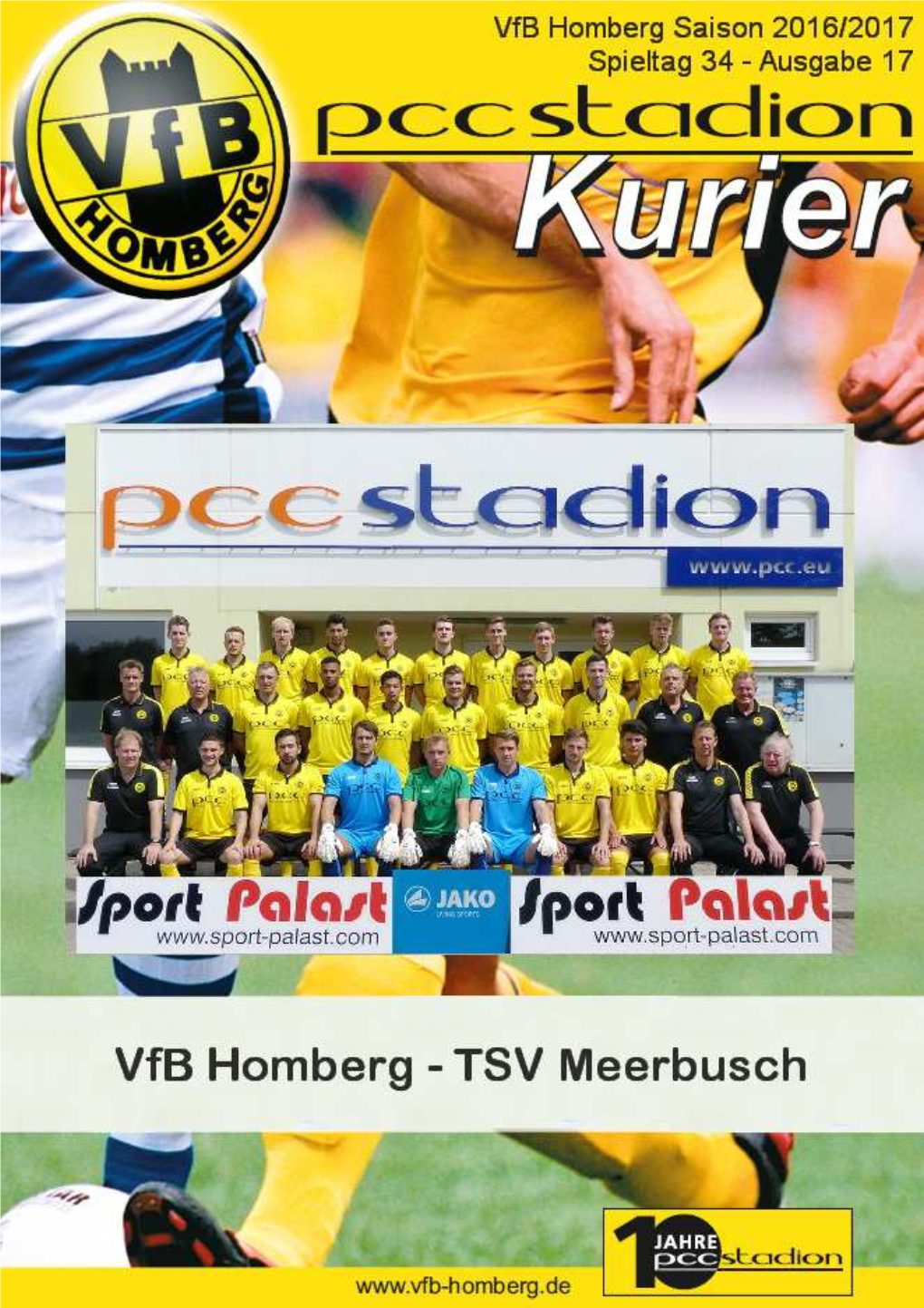 Vfb Homberg Kurier 20162017 17 Hp.Pub