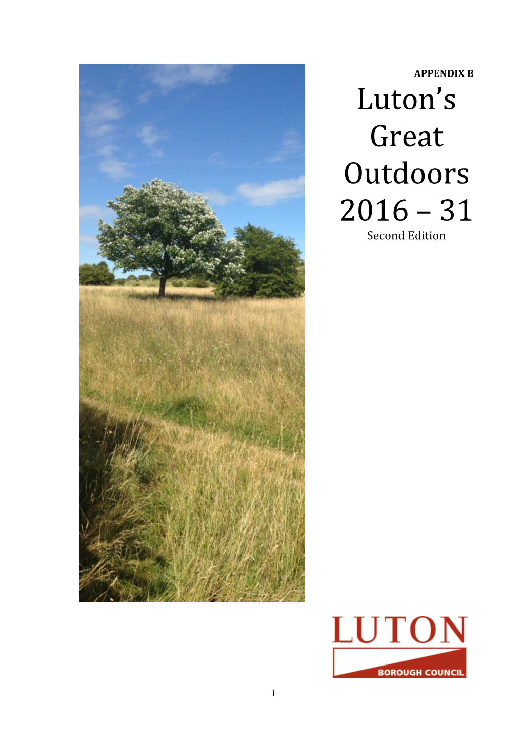 Luton's Great Outdoors 2016