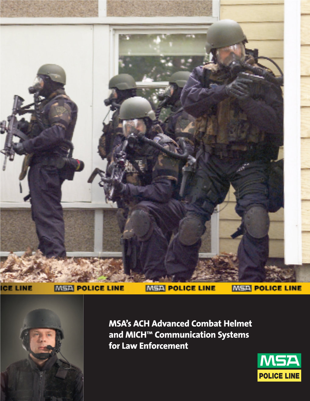 MSA's ACH Advanced Combat Helmet and MICH™ Communication