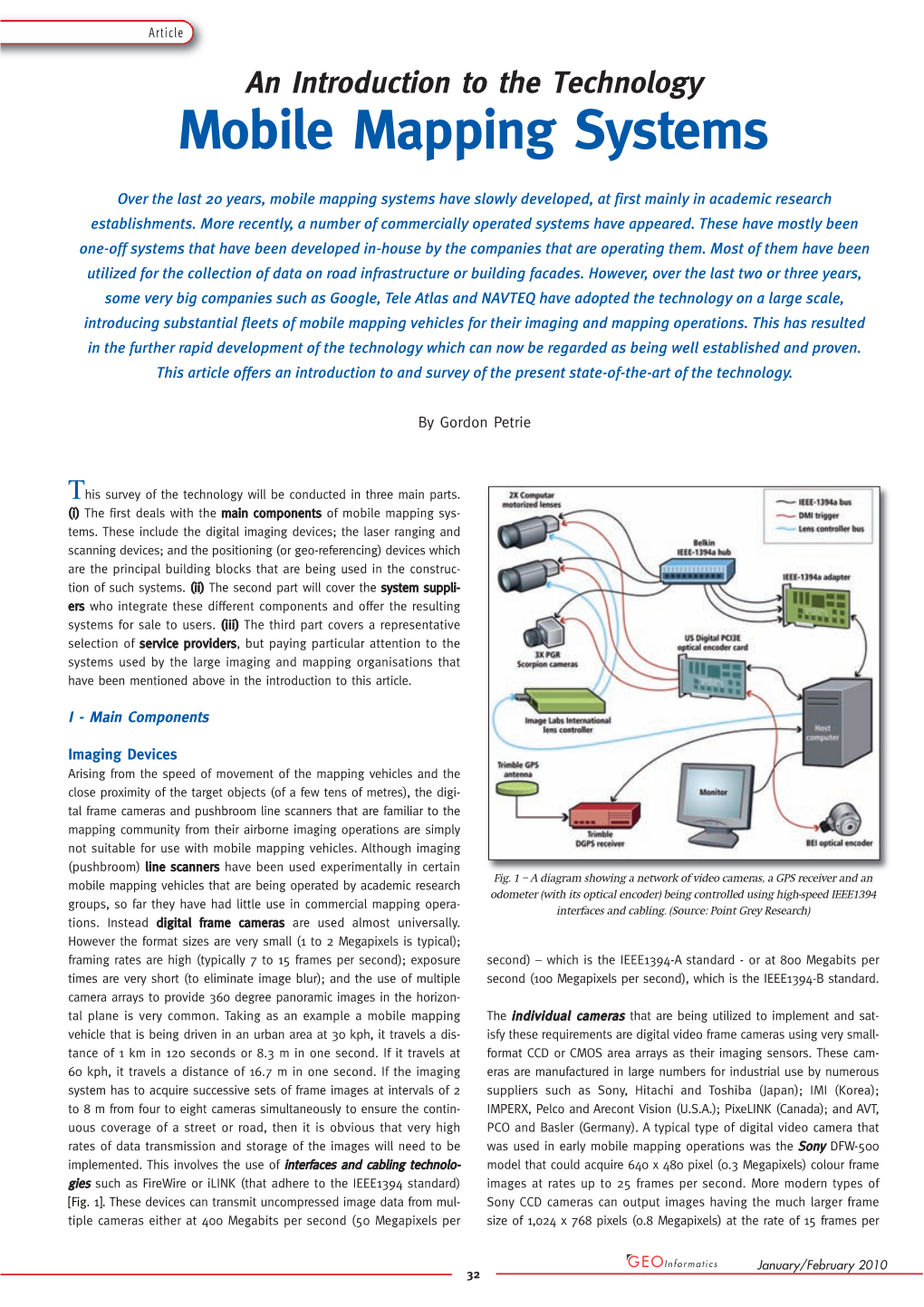 Mobile Mapping Systems