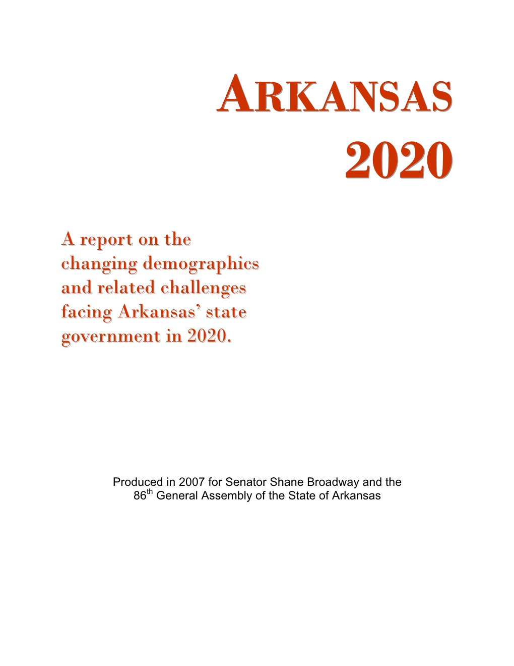 Arkansas 2020