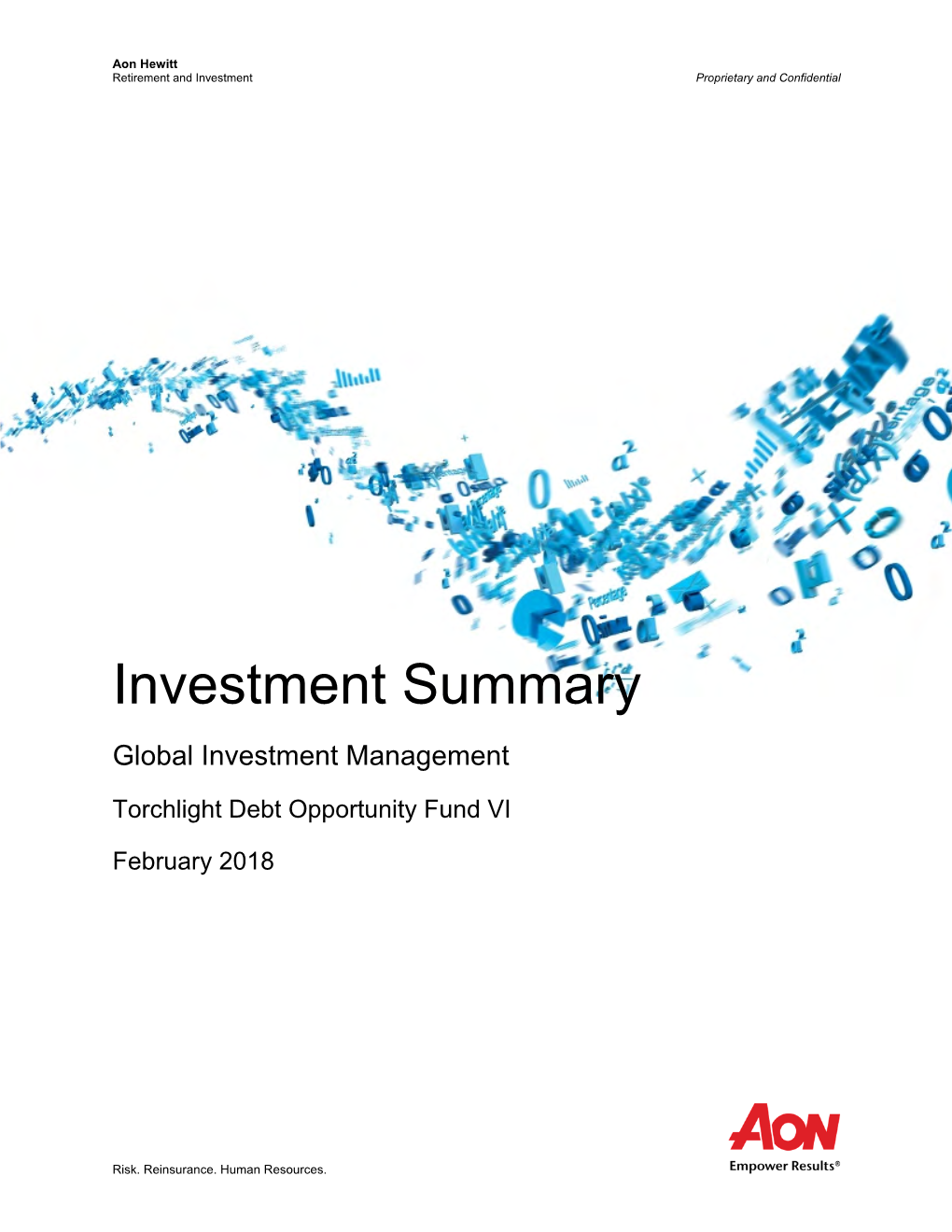 Aon Investment Summary